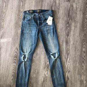 Lucky brand Stella Skinny ankle jeans